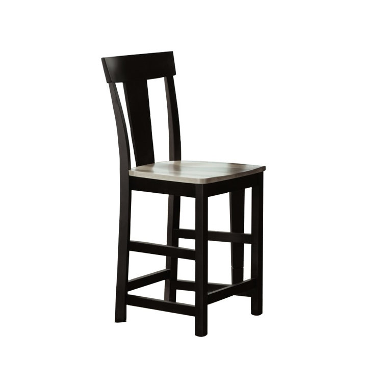 Wildon Home® Nechemia Solid Wood 23'' Counter Stool Wayfair